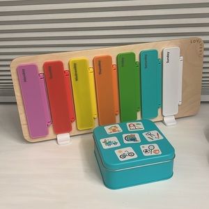 Plan Ahead Week Board from The Examiner Playkit Lovevery